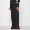 Nly By Nelly CUT OUT PANTS - Stoffhose - Black, Damen -Nly by Nelly Verkaufsladen ef60be5349514511ae3a35b5614c9b3c