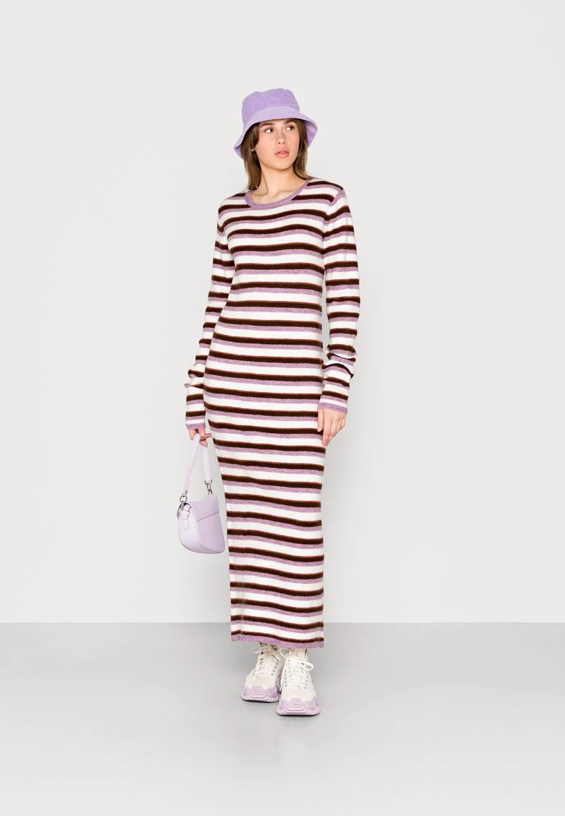 Nly By Nelly LONG COSY DRESS - Strickkleid - Multi Coloured, Damen 4 Nly By Nelly LONG COSY DRESS - Strickkleid - Multi Coloured, Damen – Bild 2