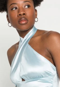 Nly By Nelly TWIST NECK - Top - Blue, Damen 11 Nly By Nelly TWIST NECK - Top - Blue, Damen -Nly by Nelly Verkaufsladen f0a15bb35851418ca39689f728810568