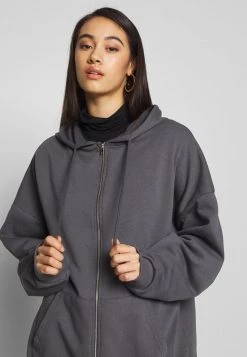 Nly By Nelly CHUNKY ZIP HOODIE - Sweatjacke - Offblack, Damen 11 Nly By Nelly CHUNKY ZIP HOODIE - Sweatjacke - Offblack, Damen -Nly by Nelly Verkaufsladen f708629ac8c9437684fc49d934f8fe92
