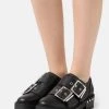 Nly By Nelly BUCKLE UP FLAT SHOE - Slipper - Black, Damen 1 Nly By Nelly BUCKLE UP FLAT SHOE - Slipper - Black, Damen -Nly by Nelly Verkaufsladen f8432efdf1c549558f5a74cb9bfaa91a