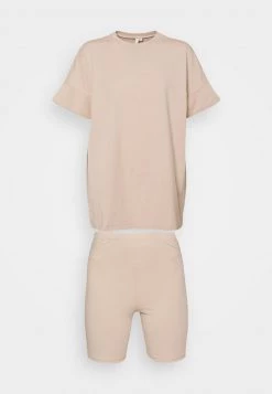 Nly By Nelly SET - Leggings - Hosen - Beige, Damen -Nly by Nelly Verkaufsladen fa1058a5e0404247b1b89e15a482a73b