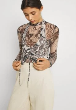 Nly By Nelly HALTERNECK DRAWSTRING - Top - Brown, Damen 11 Nly By Nelly HALTERNECK DRAWSTRING - Top - Brown, Damen -Nly by Nelly Verkaufsladen fb8007dd0ed641a5bcaa947d1b164086