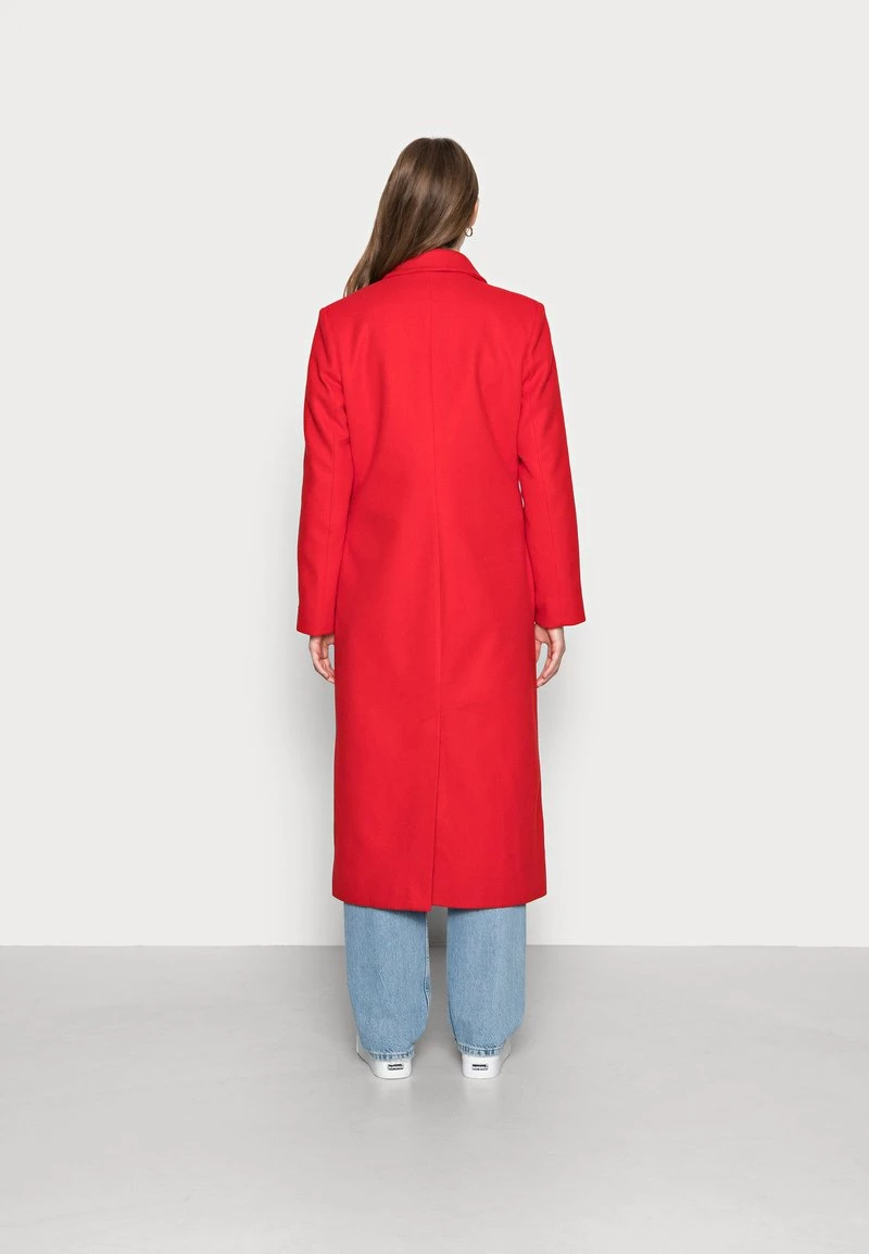 Nly By Nelly GREAT LONG COAT - Klassischer Mantel - Red, Damen 5 Nly By Nelly GREAT LONG COAT - Klassischer Mantel - Red, Damen – Bild 3