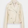 Nly By Nelly GRAND BIKER - Kunstlederjacke - Beige, Damen -Nly by Nelly Verkaufsladen fe4c28df6ca642af9173362d9f908a2d