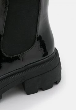 Nly By Nelly SLENDER CHELSEA BOOT - Plateaustiefel - Shiny Black, Damen -Nly by Nelly Verkaufsladen ffec0133590549a38e83a6ebeb6d14ff